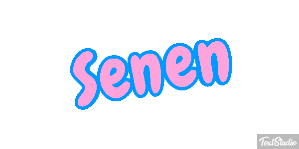 Senén Text effect