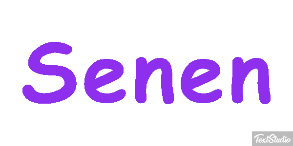 Senén Text effect