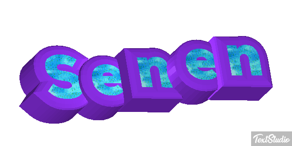 Senén Text effect