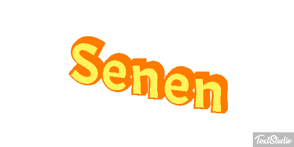 Senén Text effect