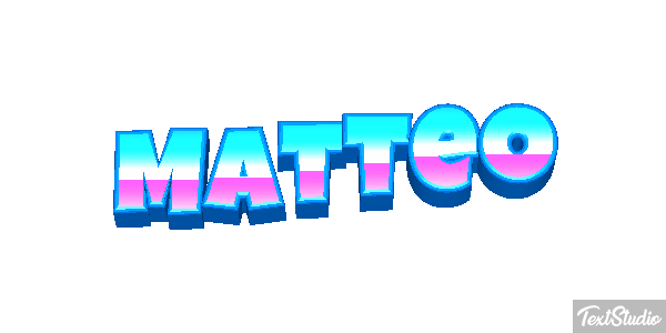 Matteo Текстовый эффект
