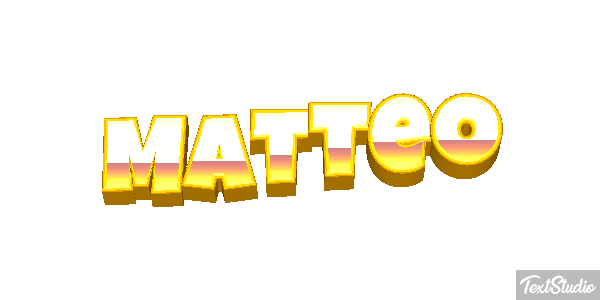 Matteo Текстовый эффект