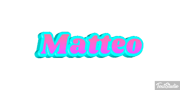 Matteo Текстовый эффект