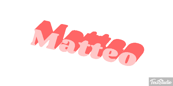 Matteo Текстовый эффект