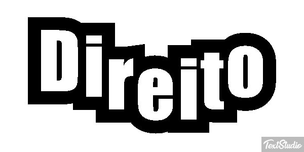 Direito Text effect