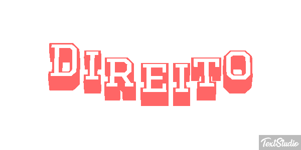 Direito Text effect