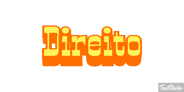 Direito Text effect