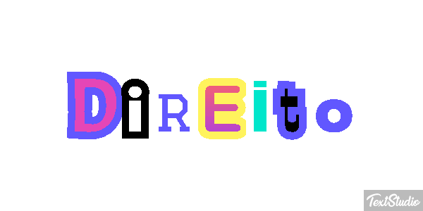 Direito Text effect