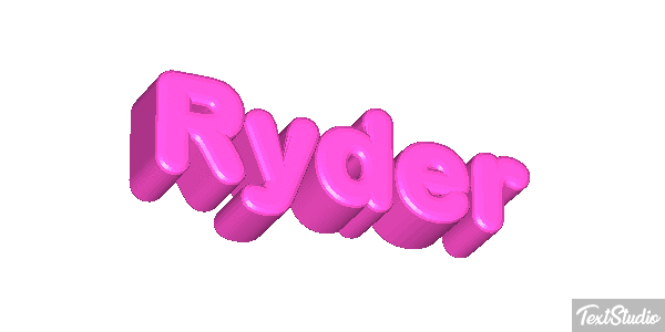 Ryder Effetto testo