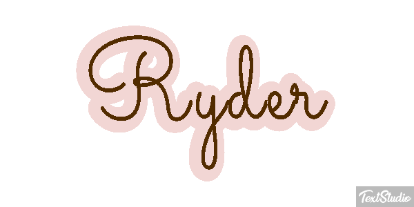 Ryder Effetto testo
