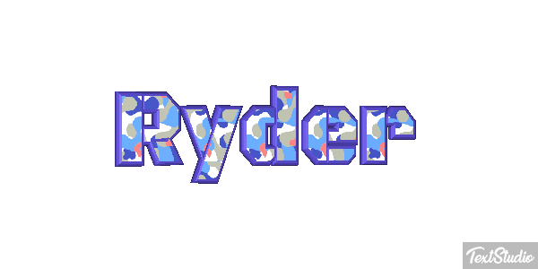 Ryder Effetto testo