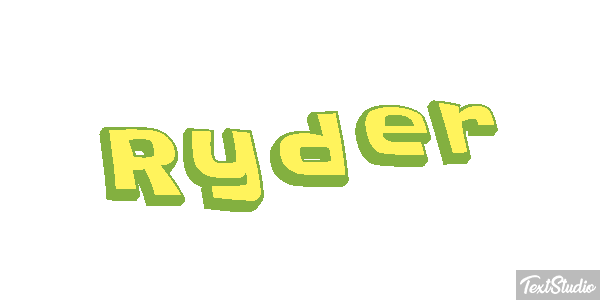 Ryder Effetto testo