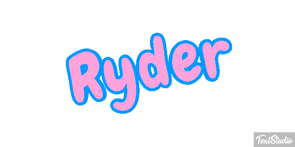 Ryder Effetto testo