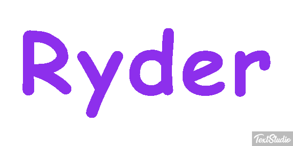 Ryder Effetto testo