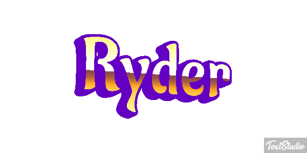 Ryder Effetto testo