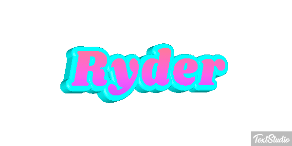 Ryder Effetto testo