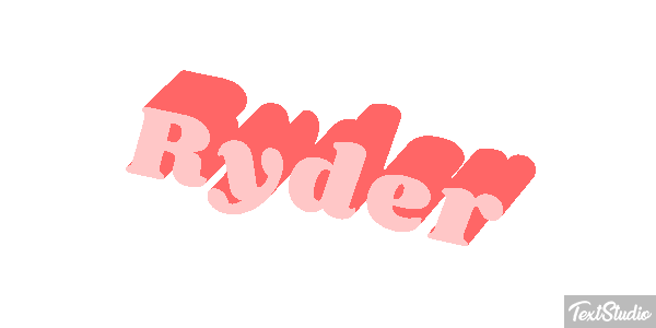 Ryder Effetto testo