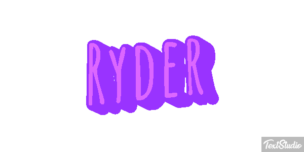 Ryder Effetto testo