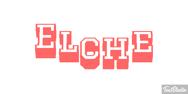 Elche Efekt tekstowy