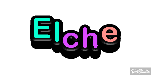 Elche Efekt tekstowy