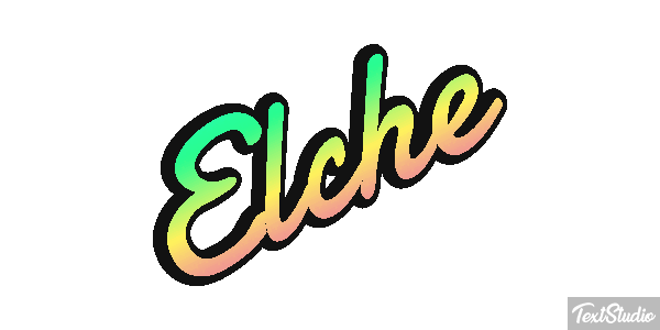 Elche Efekt tekstowy