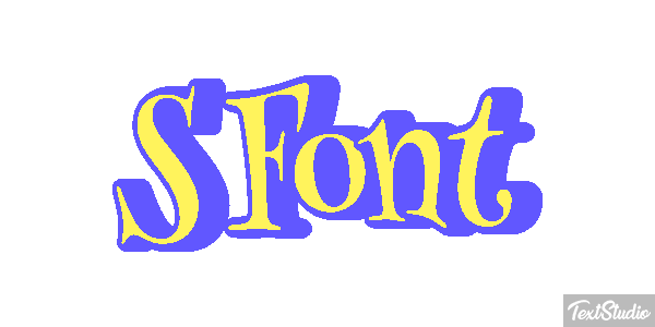 S Font Effet de texte