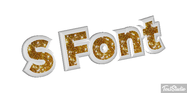 S Font Effet de texte
