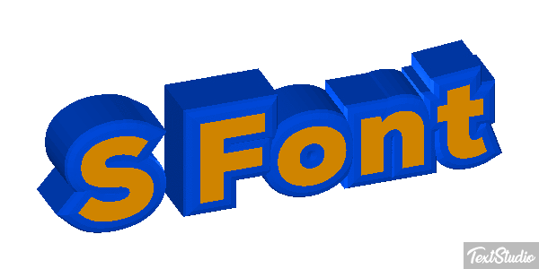 S Font Effet de texte