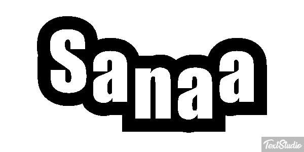 Sanaa Efekt tekstowy