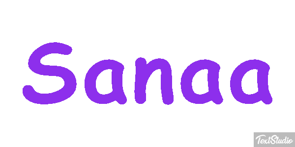 Sanaa Efekt tekstowy