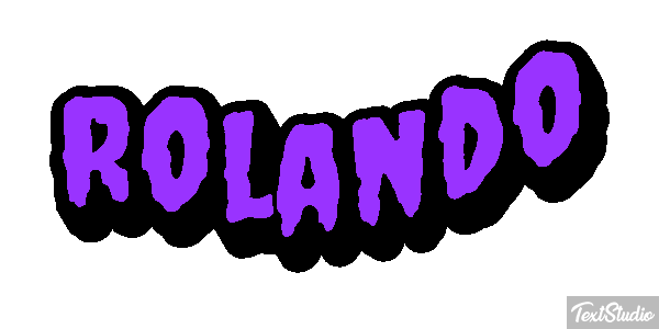 Rolando Текстовый эффект
