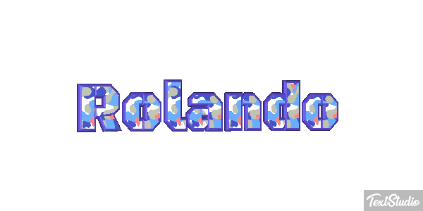 Rolando Текстовый эффект