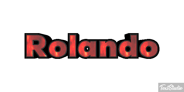 Rolando Текстовый эффект