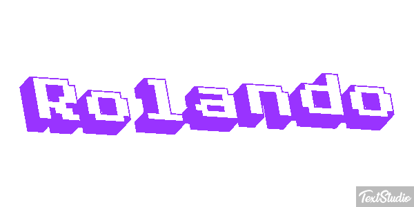 Rolando Текстовый эффект