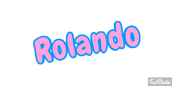 Rolando Текстовый эффект