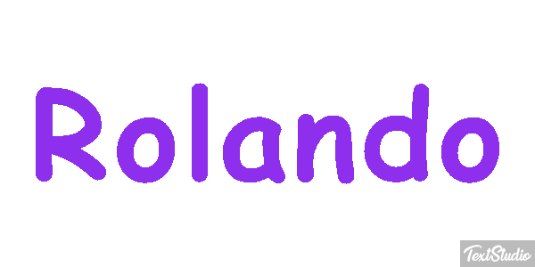 Rolando Текстовый эффект