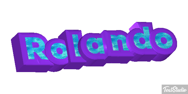Rolando Текстовый эффект