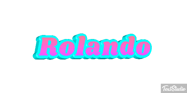 Rolando Текстовый эффект