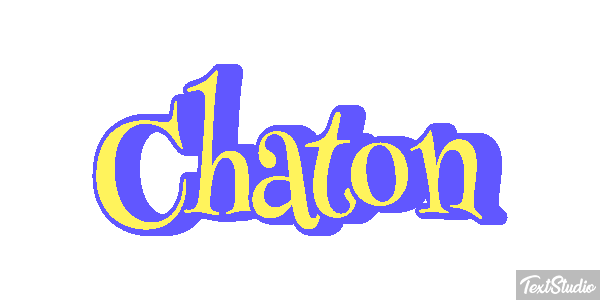 Chaton Effetto testo
