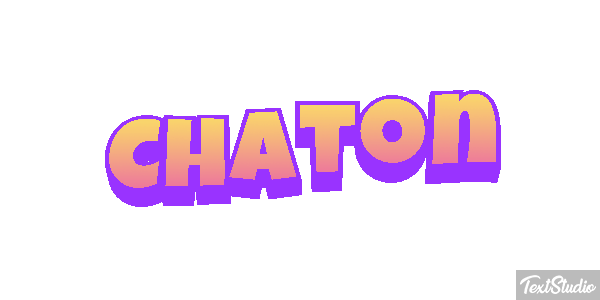 Chaton Effetto testo