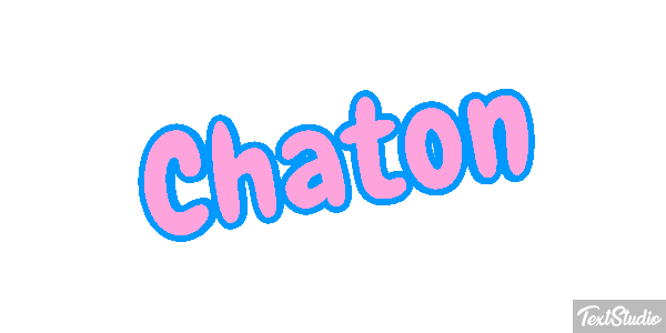 Chaton Effetto testo