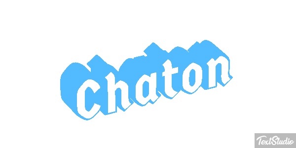 Chaton Effetto testo