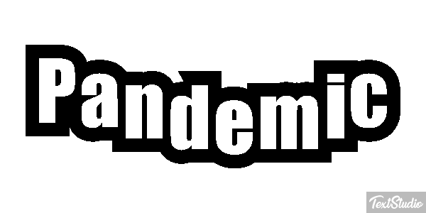 Pandemic Tekst effect