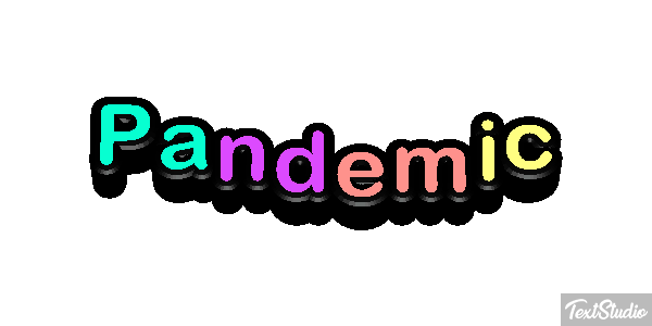 Pandemic Tekst effect