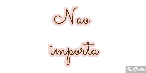 Não importa Efeito do texto