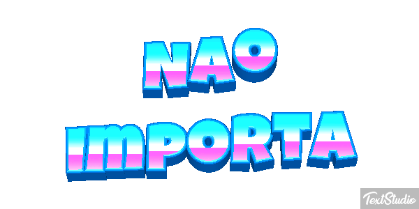 Não importa Efeito do texto