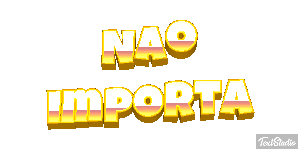 Não importa Efeito do texto