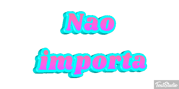 Não importa Efeito do texto