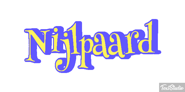 Nijlpaard Tekst effect