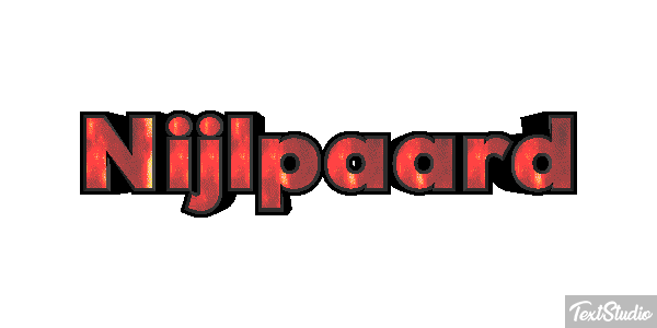 Nijlpaard Tekst effect